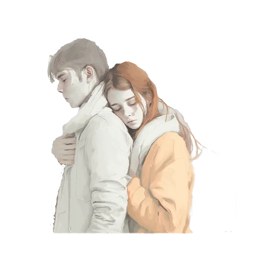 🤗 Стикер «cute atmospheric hugs З» для Telegram