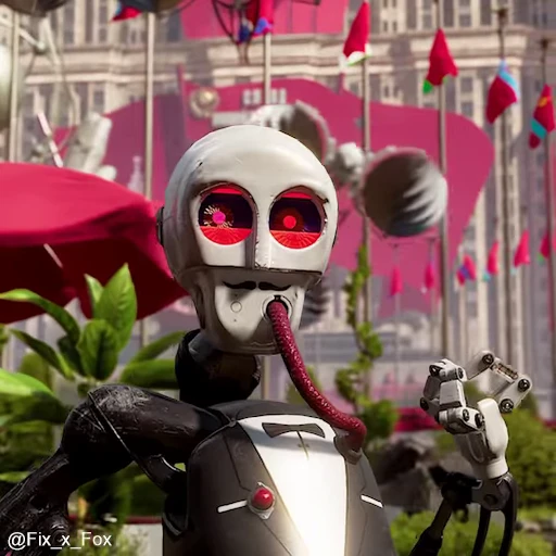 👀 Стикер «Atomic Heart» для Telegram