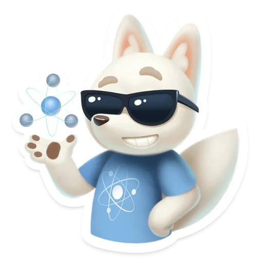 😎 Стикер «Atomic pesets» для Telegram