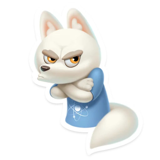 😠 Стикер «Atomic pesets» для Telegram