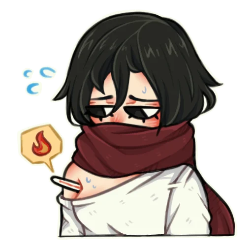 🤧 Стикер «Attack on Titan (RoritoZokaru)» для Telegram