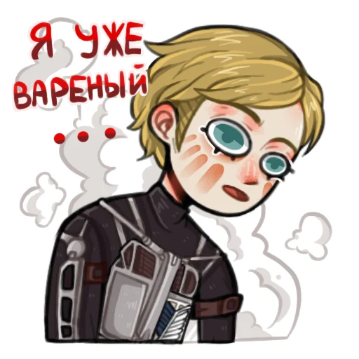 🤯 Стикер «Attack on Titan (RoritoZokaru)» для Telegram