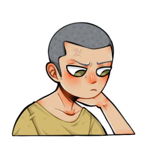 😠 Стикер «Attack on Titan (RoritoZokaru)» для Telegram
