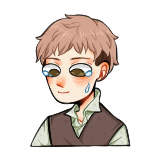 🥲 Стикер «Attack on Titan (RoritoZokaru)» для Telegram