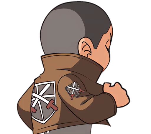 👋 Стикер «Атака Титанов» для Telegram