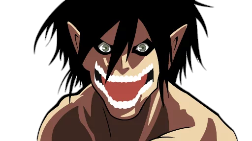😍 Стикер «attack on titan 1.saku» для Telegram