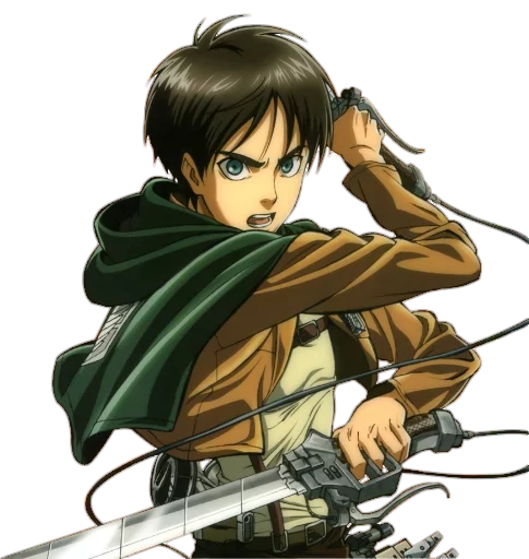 😠 Стикер «attack on titan 1.saku» для Telegram