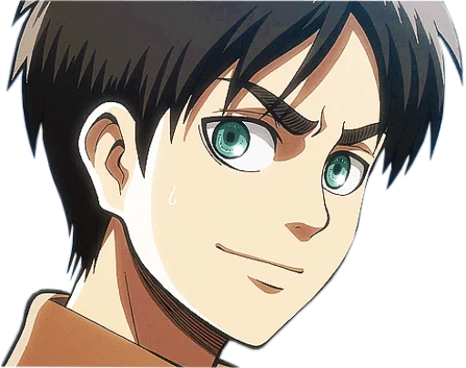 😊 Стикер «attack on titan 1.saku» для Telegram