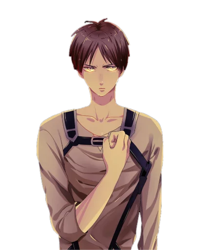 ❤ Стикер «attack on titan 1.saku» для Telegram