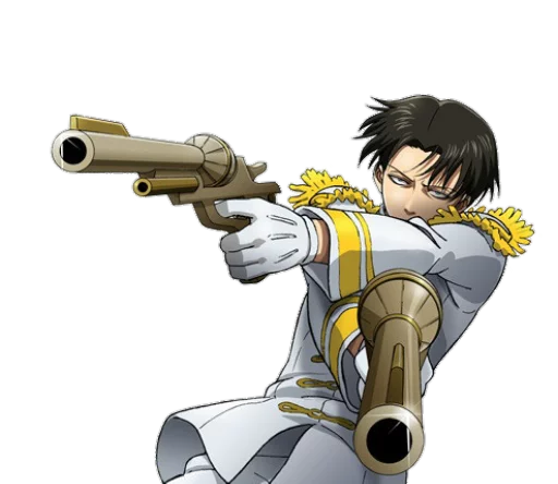 🔫 Стикер «attack on titan 1.saku» для Telegram