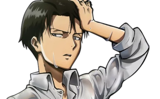 😒 Стикер «attack on titan 1.saku» для Telegram
