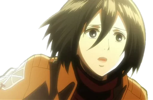 😰 Стикер «attack on titan 1.saku» для Telegram