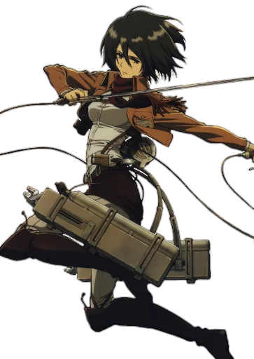 😒 Стикер «attack on titan 1.saku» для Telegram
