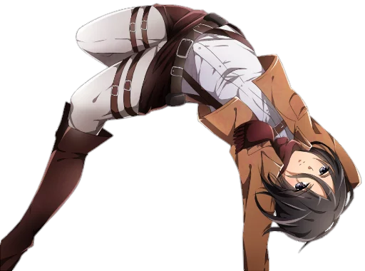 🙃 Стикер «attack on titan 1.saku» для Telegram