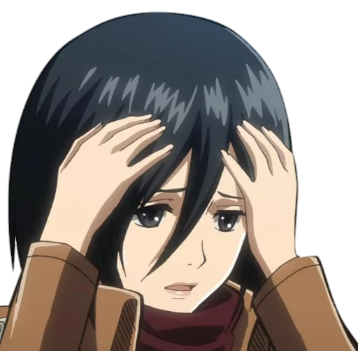 🙈 Стикер «attack on titan 1.saku» для Telegram