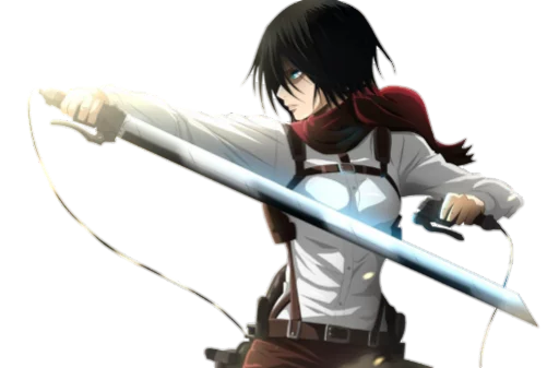 😡 Стикер «attack on titan 1.saku» для Telegram