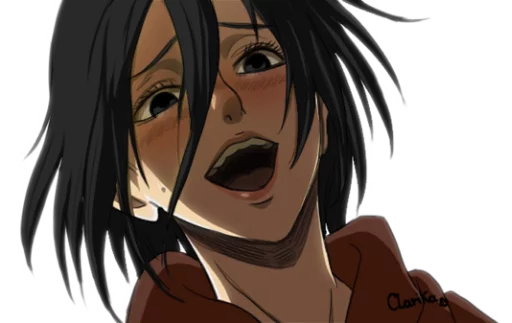 😂 Стикер «attack on titan 1.saku» для Telegram