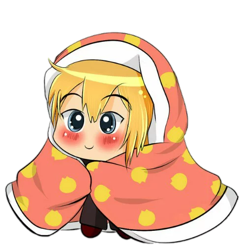 😍 Стикер «attack on titan chibi .saku» для Telegram