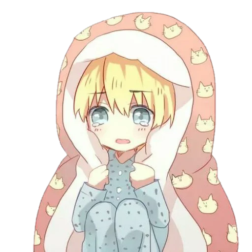 😢 Стикер «attack on titan chibi .saku» для Telegram