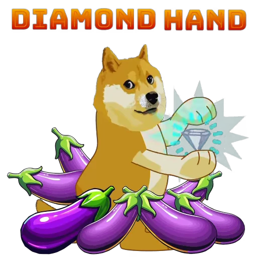 💎 Стикер «AubergineDC» для Telegram