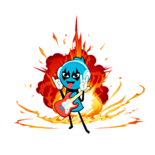 🤟 Стикер «DJ Doodles» для Telegram