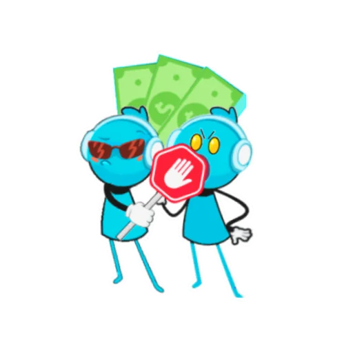 💰 Стикер «DJ Doodles» для Telegram