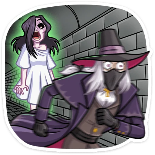 👻 Стикер «Август Кройц» для Telegram