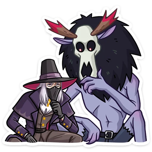 ☠ Стикер «Август Кройц» для Telegram