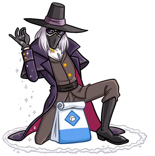🧂 Стикер «Август Кройц без надписей» для Telegram
