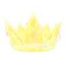 👑 Эмодзи «Золотистый шрифт» для Telegram