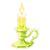 🕯️ Эмодзи «Золотистый шрифт» для Telegram
