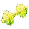 🏋️‍♂️ Эмодзи «Золотистый шрифт» для Telegram