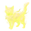 🐱 Эмодзи «Золотистый шрифт» для Telegram