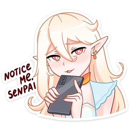 ❤️ Стикер «Айрис 2 стиля» для Telegram
