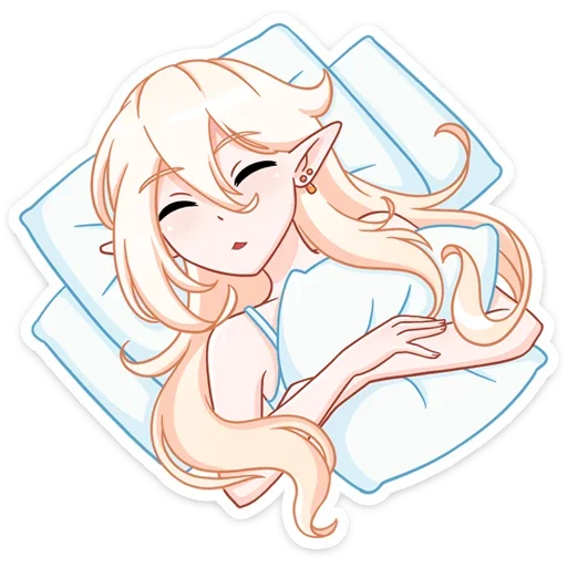 ❤️ Стикер «Айрис 2 стиля» для Telegram