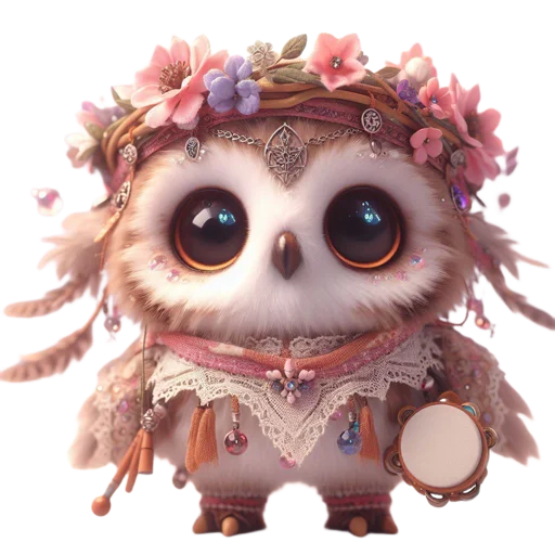 🦉 Стикер «Aurora Rufus Trogon» для Telegram