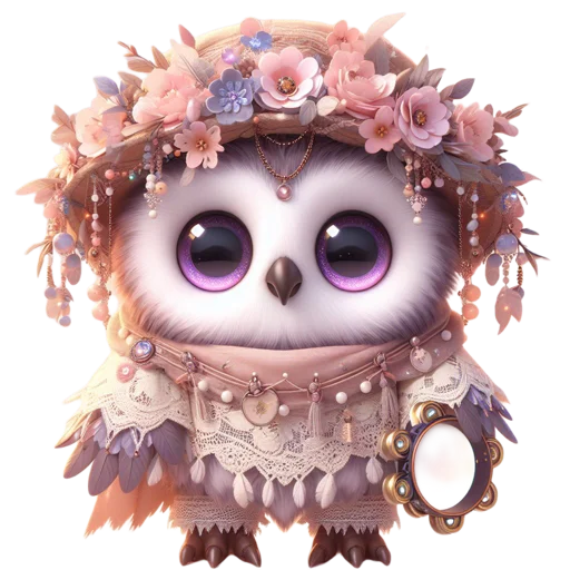 🦉 Стикер «Aurora Rufus Trogon» для Telegram
