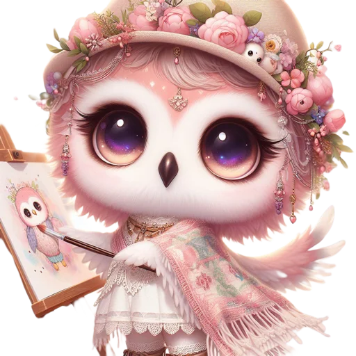 🦉 Стикер «Aurora Rufus Trogon» для Telegram