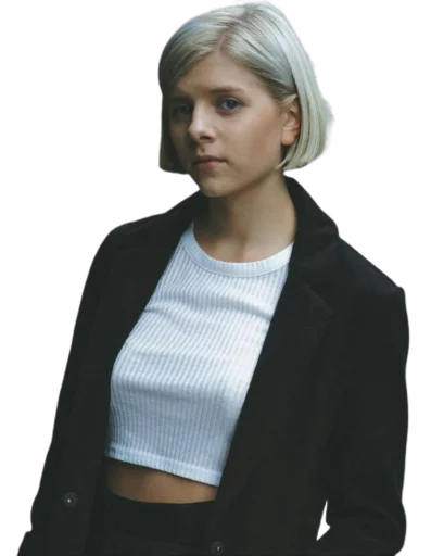 🤨 Стикер «Aurora Aksnes» для Telegram