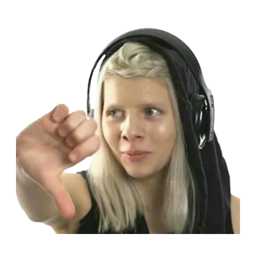 👎 Стикер «Aurora Aksnes» для Telegram