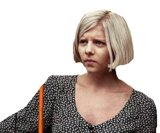 😒 Стикер «Aurora Aksnes» для Telegram