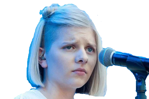 ❓ Стикер «Aurora Aksnes» для Telegram