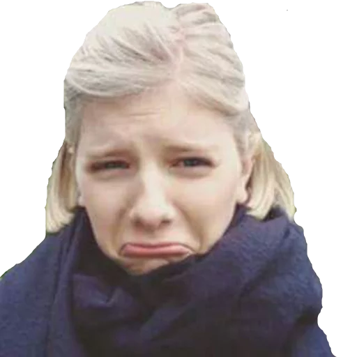 😫 Стикер «Aurora Aksnes» для Telegram