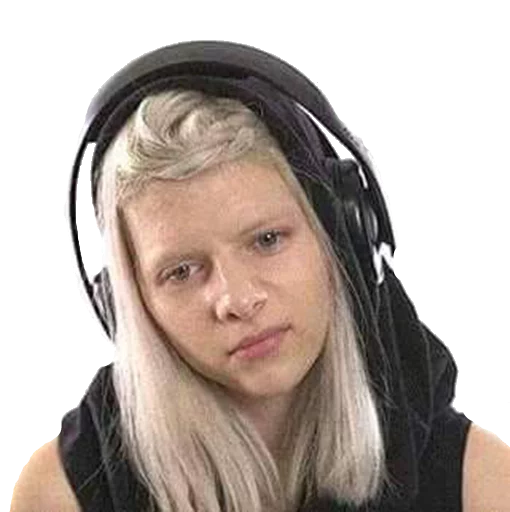 😕 Стикер «Aurora Aksnes» для Telegram