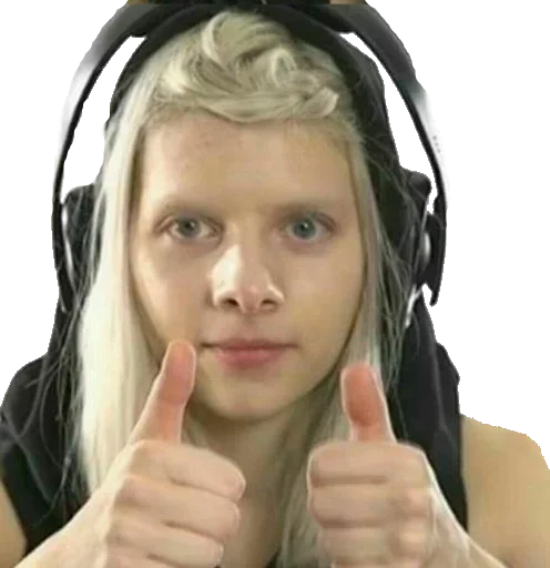 👍 Стикер «Aurora Aksnes» для Telegram