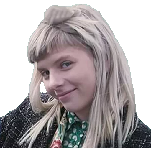 😏 Стикер «Aurora Aksnes» для Telegram