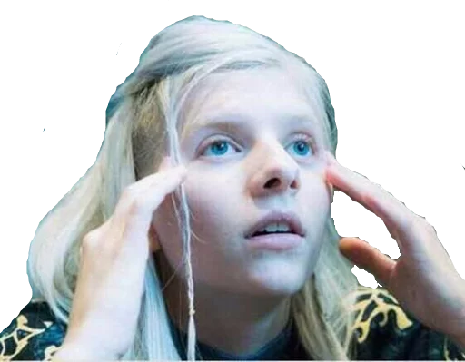 😬 Стикер «Aurora Aksnes» для Telegram