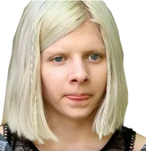 😋 Стикер «Aurora Aksnes» для Telegram