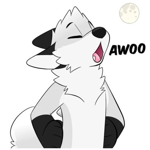 🐺 Стикер «Aurorius» для Telegram