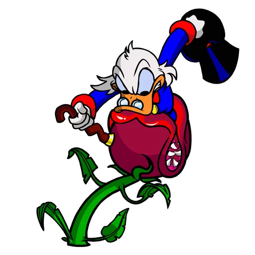 🌹 Стикер «Uncle Scrooge» для Telegram